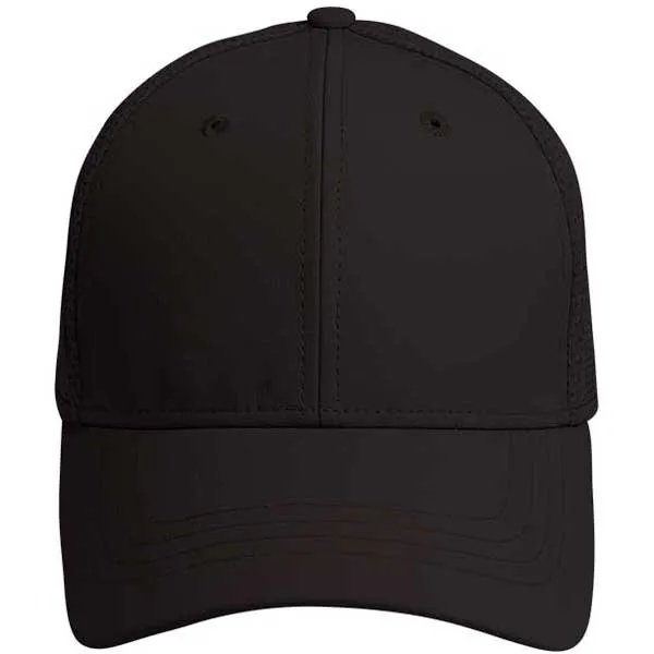 Ahead Black Fitted Mesh Back Cap