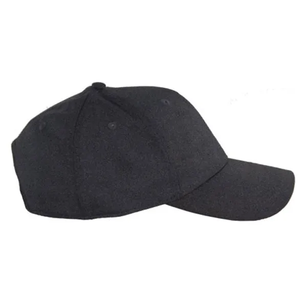 AHEAD Black/Heather Reverse Heather Poly Cap