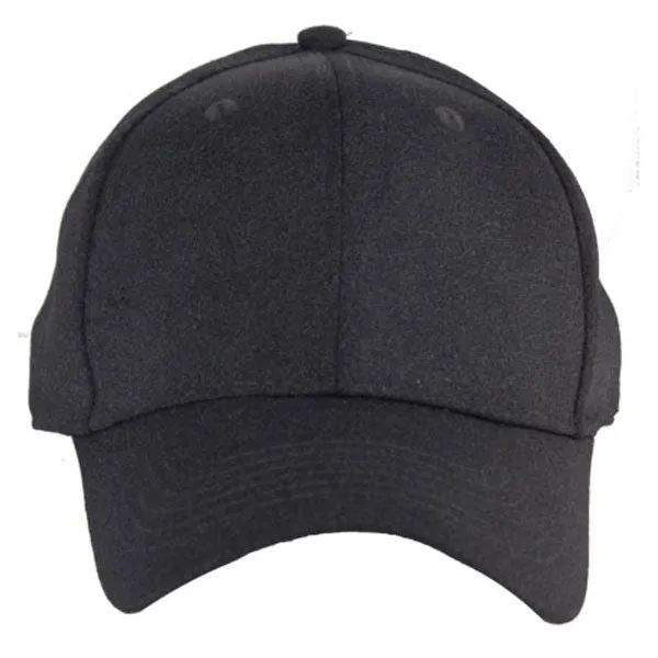 AHEAD Black/Heather Reverse Heather Poly Cap