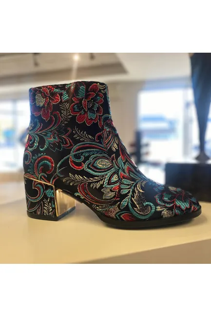 Aqua-Flex Waterproof Ankle Boot - Style Flower Child Too