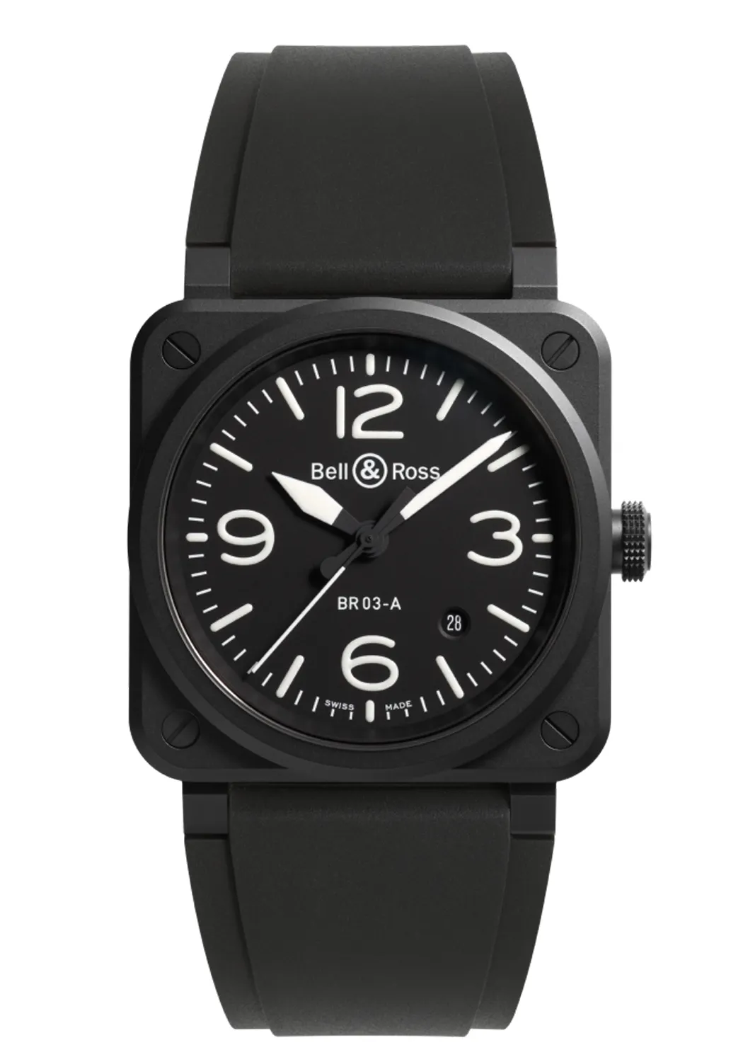 Bell & Ross New BR 03 Black Matte