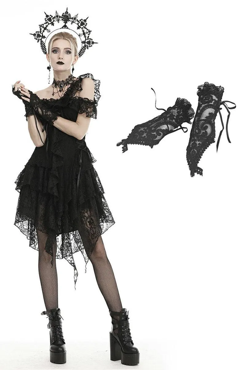 Black Magic Gothic Gloves