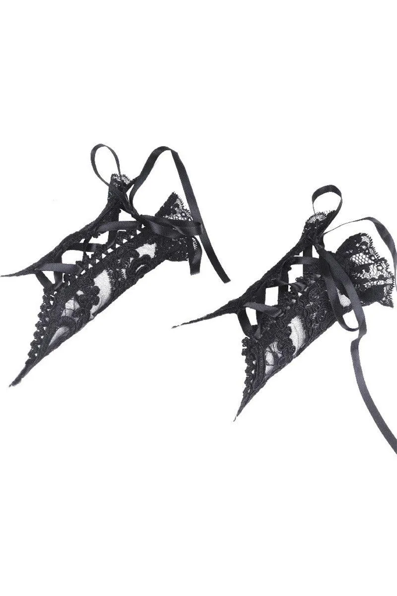 Black Magic Gothic Gloves