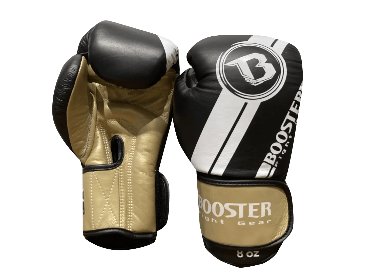 Booster Boxing Gloves BGLV3 GL Black White WH/WH