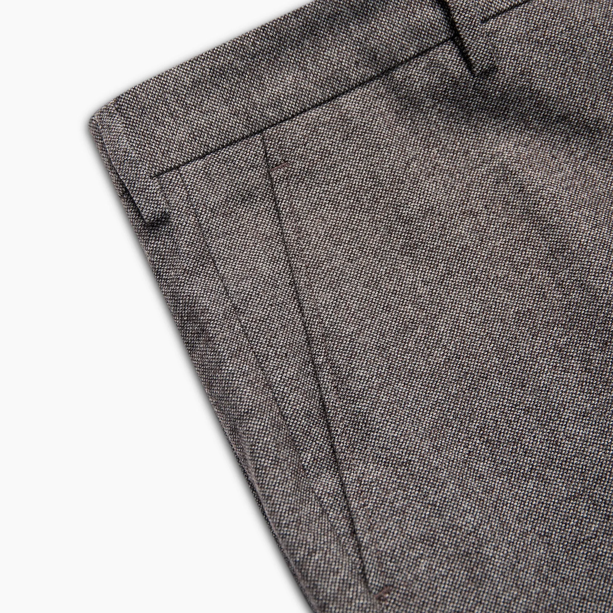 Boris Chino Pants Heritage Tweed wool cotton cashmere stretch