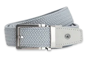 Braided Cool Grey, 1 3/8 Strap, Golf Belt