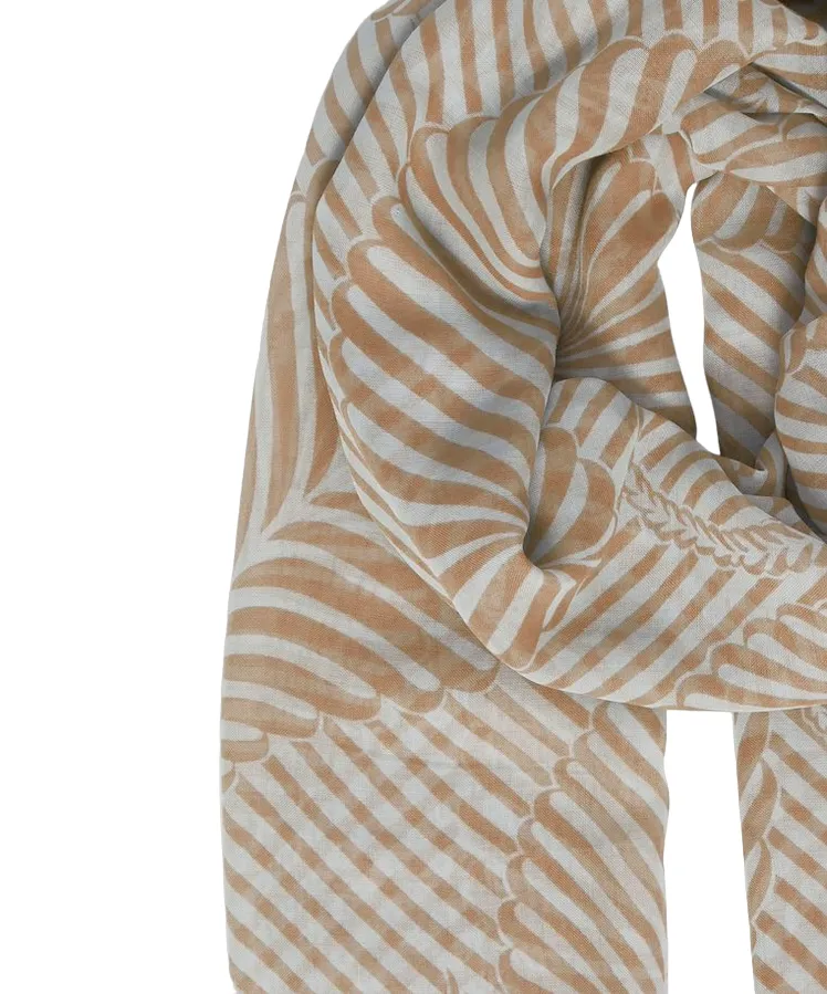 b.young Bawela women's scarf 20814798 202984 beige