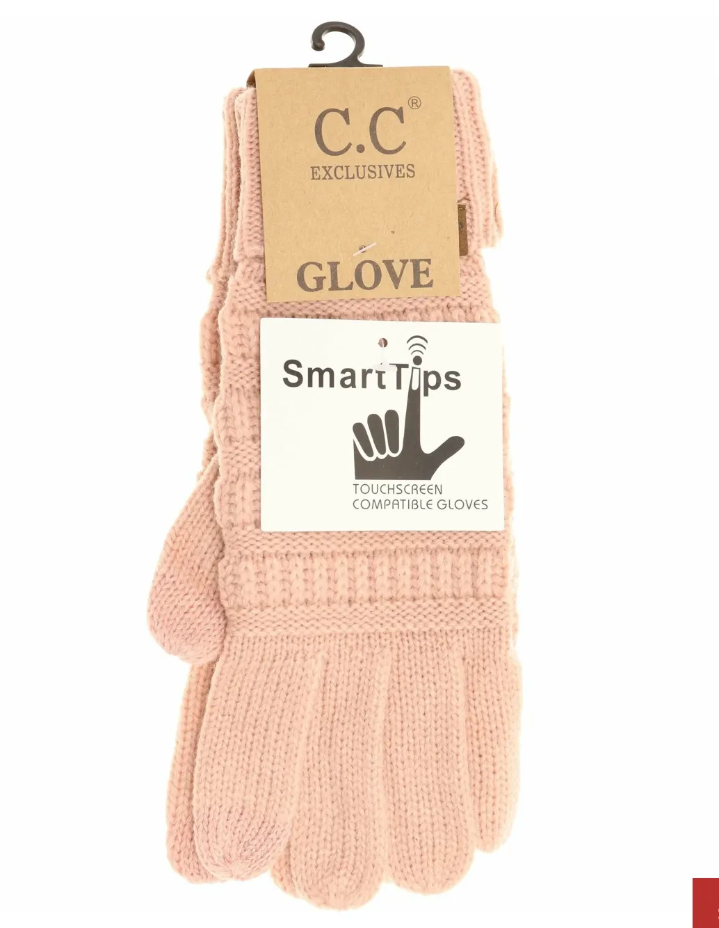 CC Cable Knit Gloves