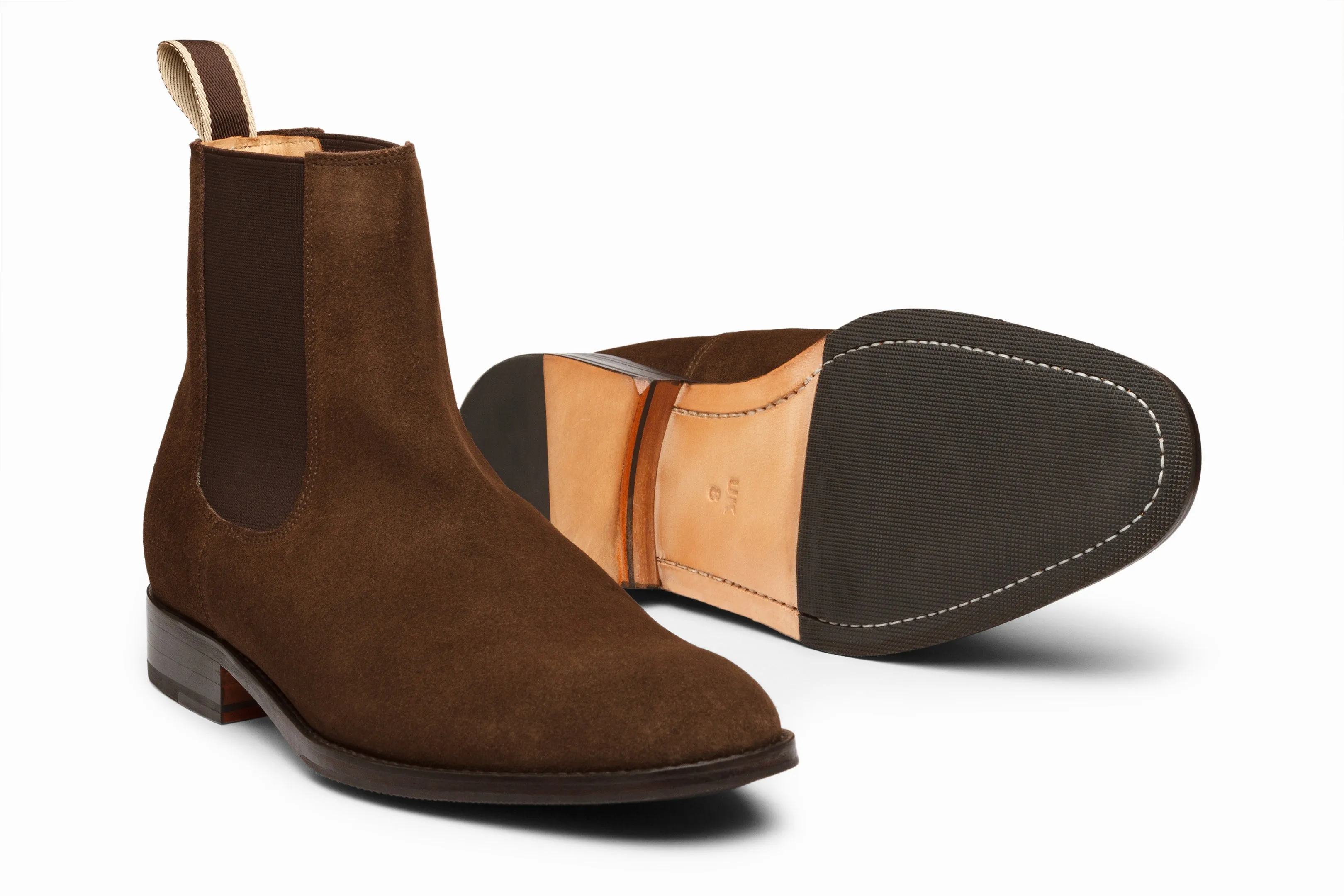 Chelsea Boot - Dark Brown Suede