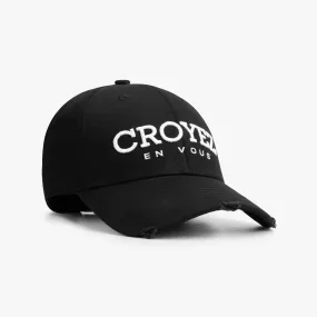 CROYEZ ABSTRACT CAP - BLACK/WHITE