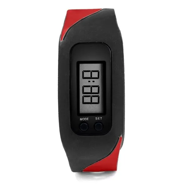 Digital LCD Pedometer Run Step Counter Walking Distance Calorie Counter Watch