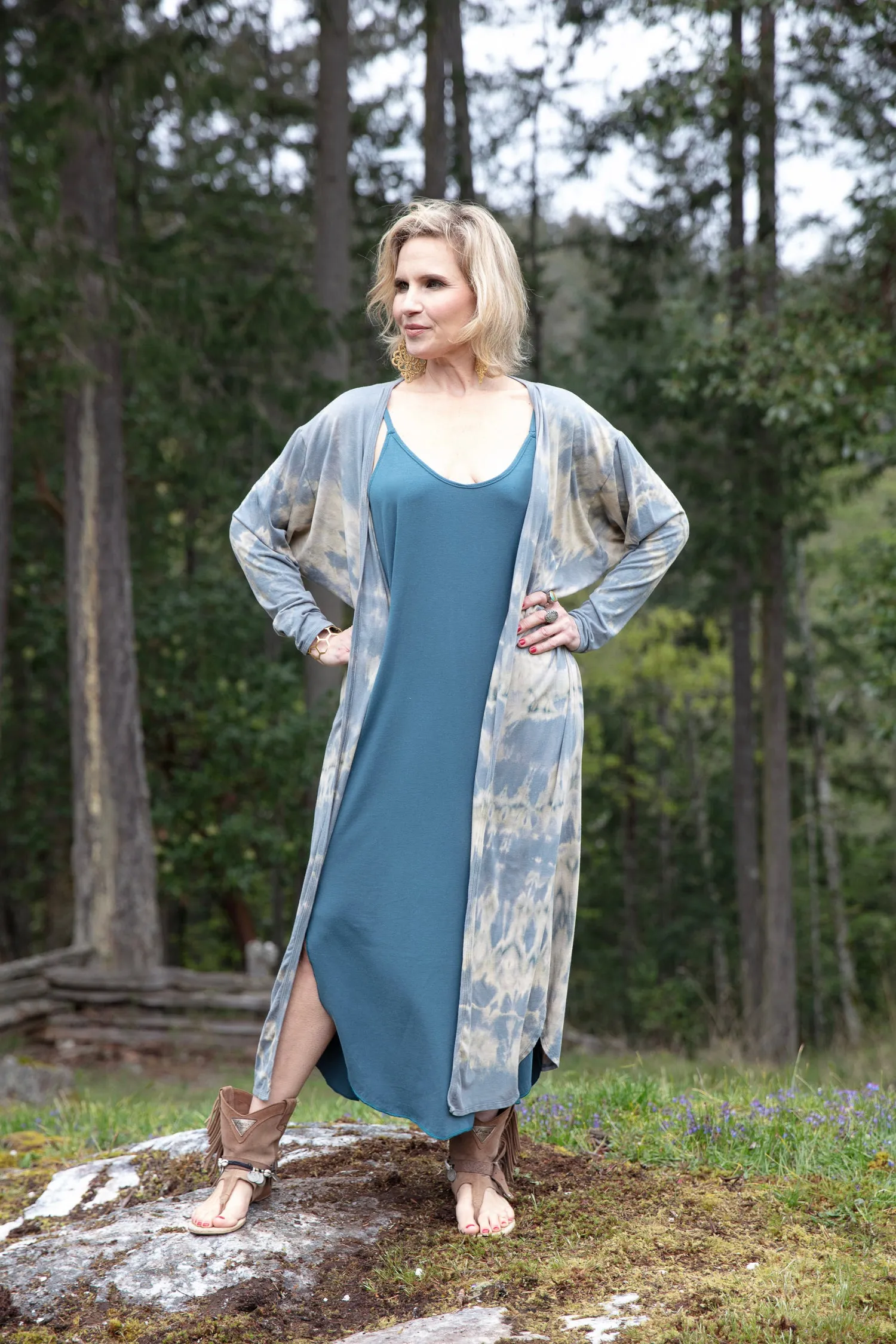 Emergence Robe - shibori