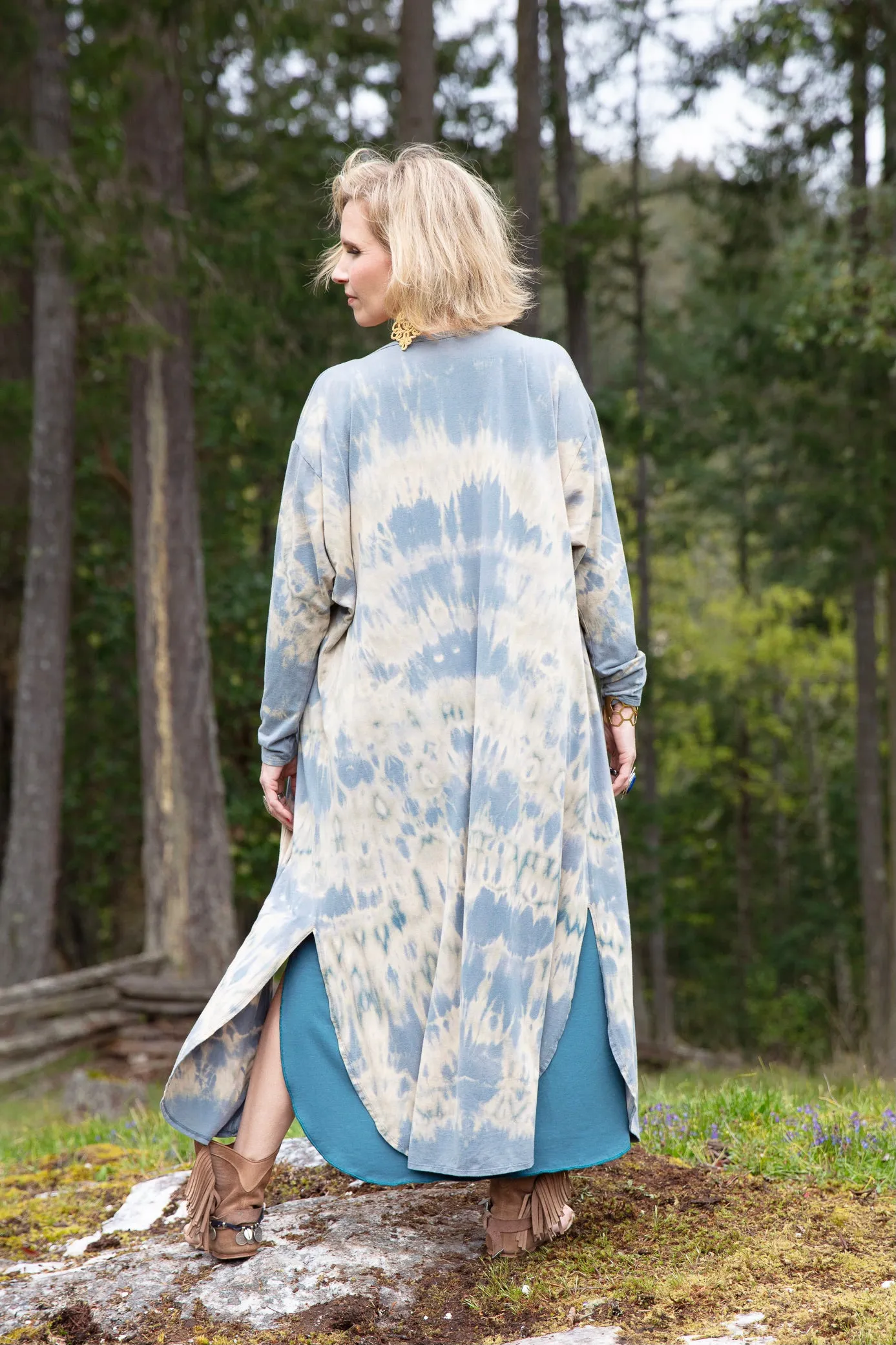 Emergence Robe - shibori