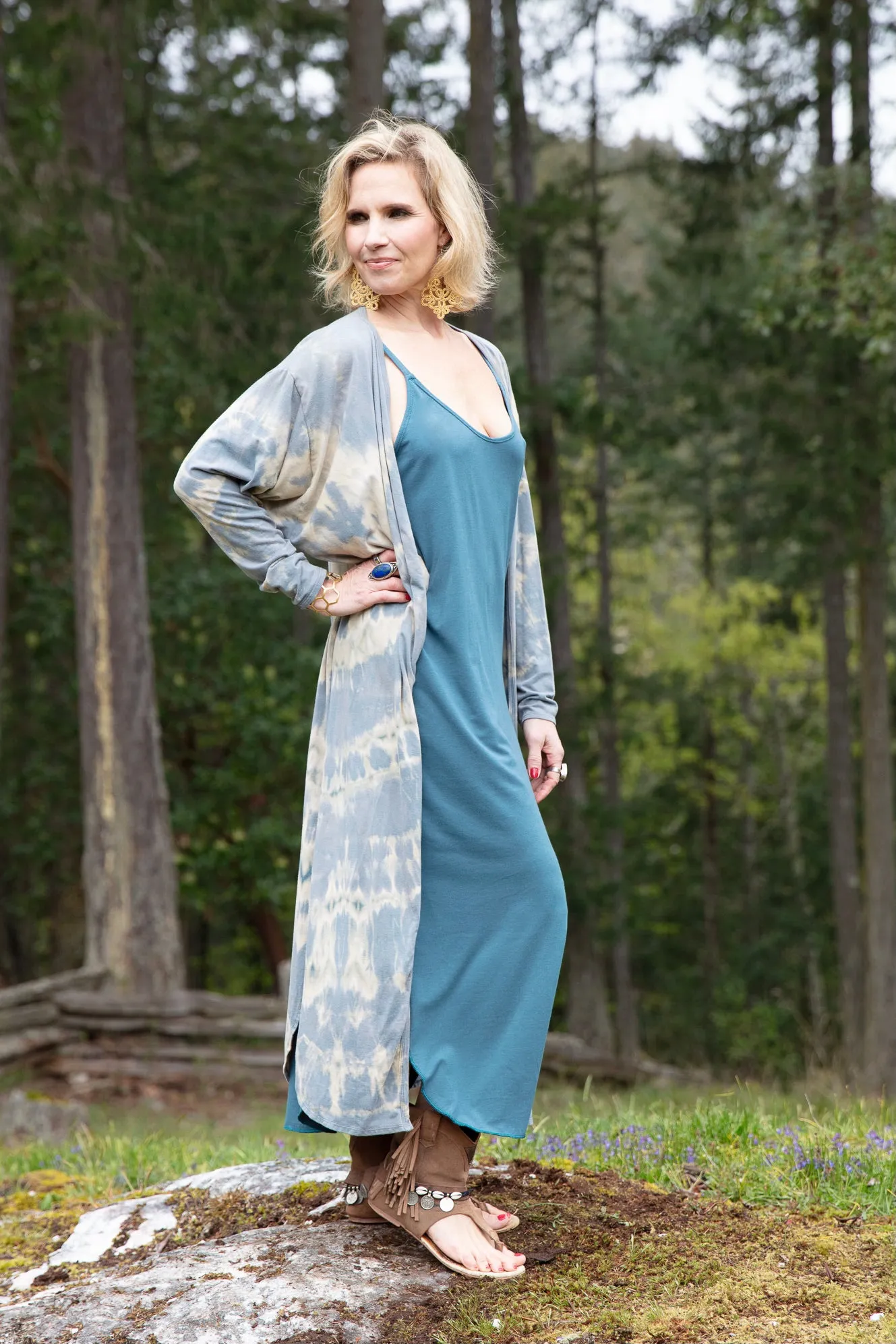 Emergence Robe - shibori