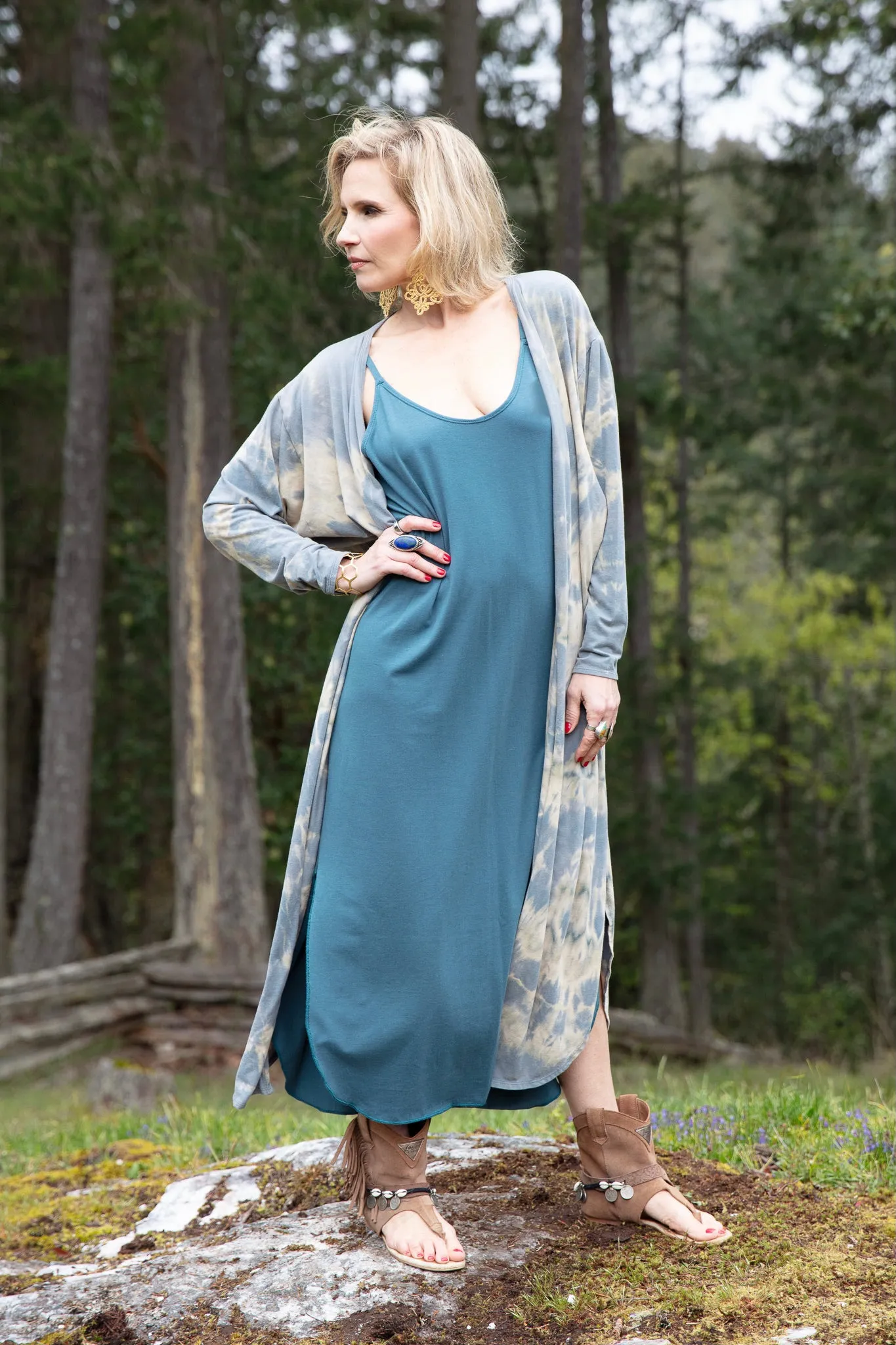 Emergence Robe - shibori