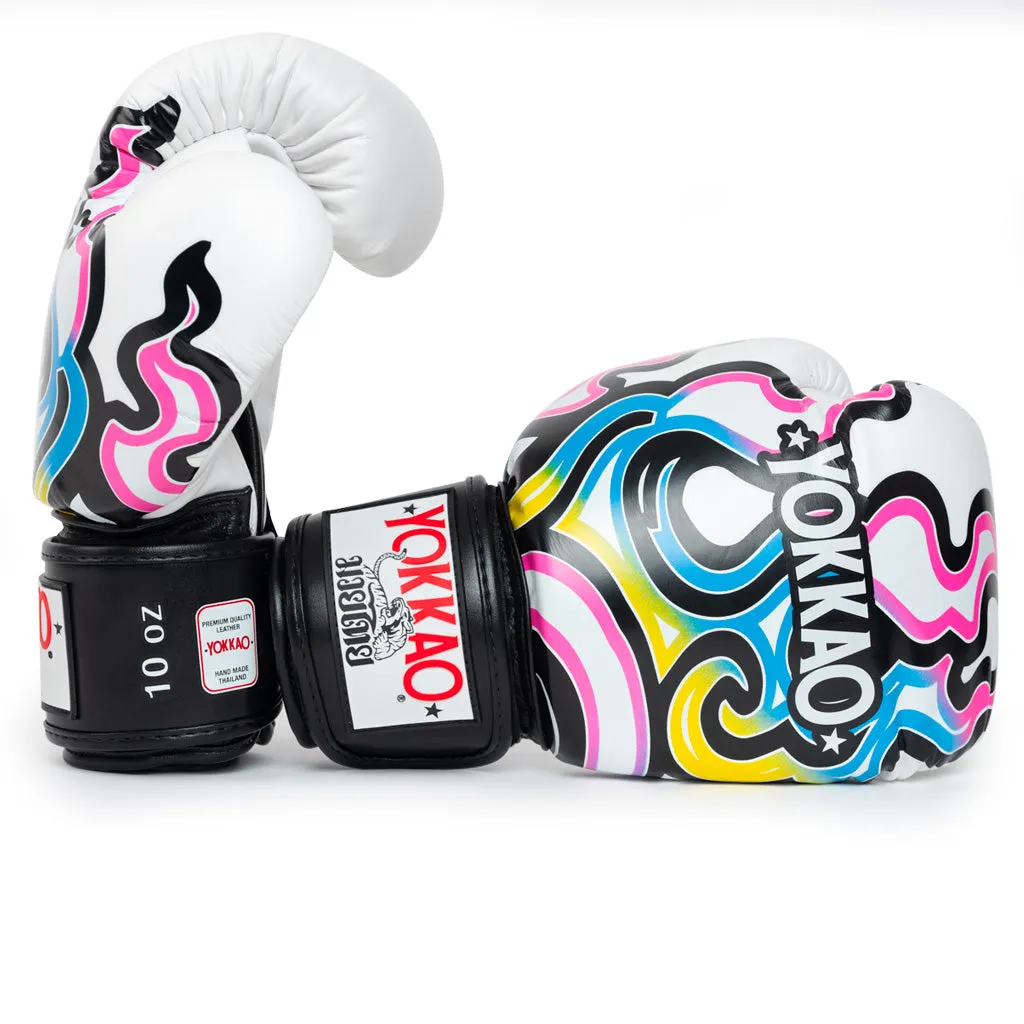 Flames Boxing Gloves