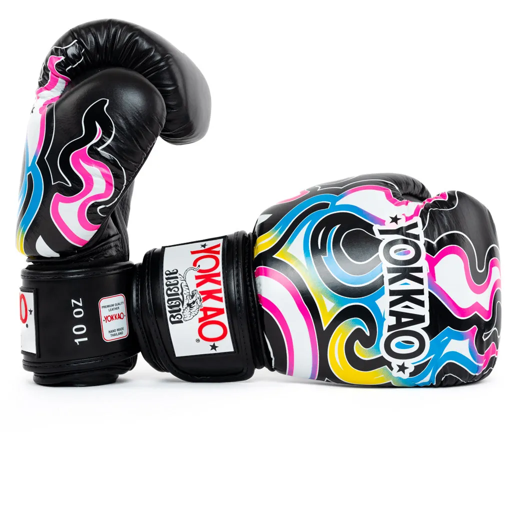 Flames Boxing Gloves