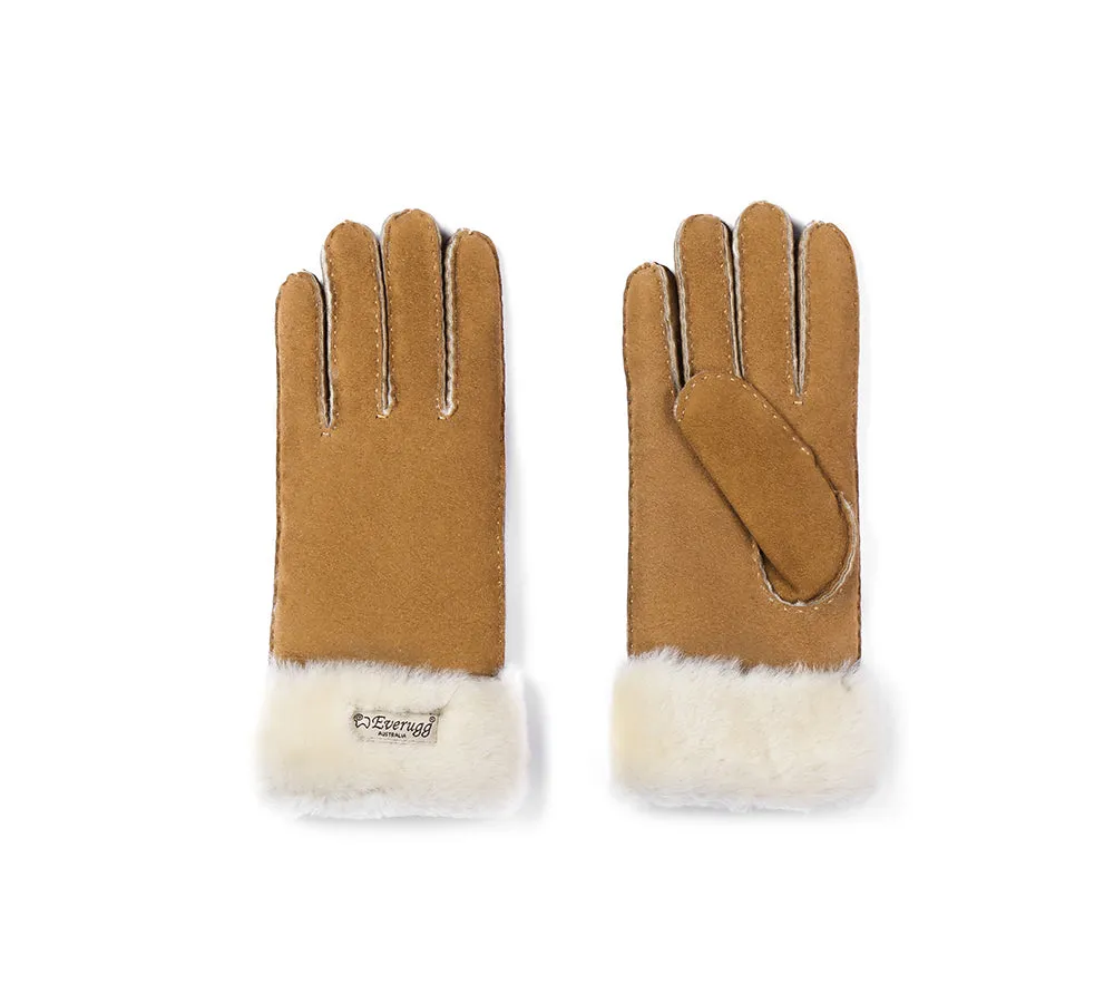 Fluffy Shearling Gloves