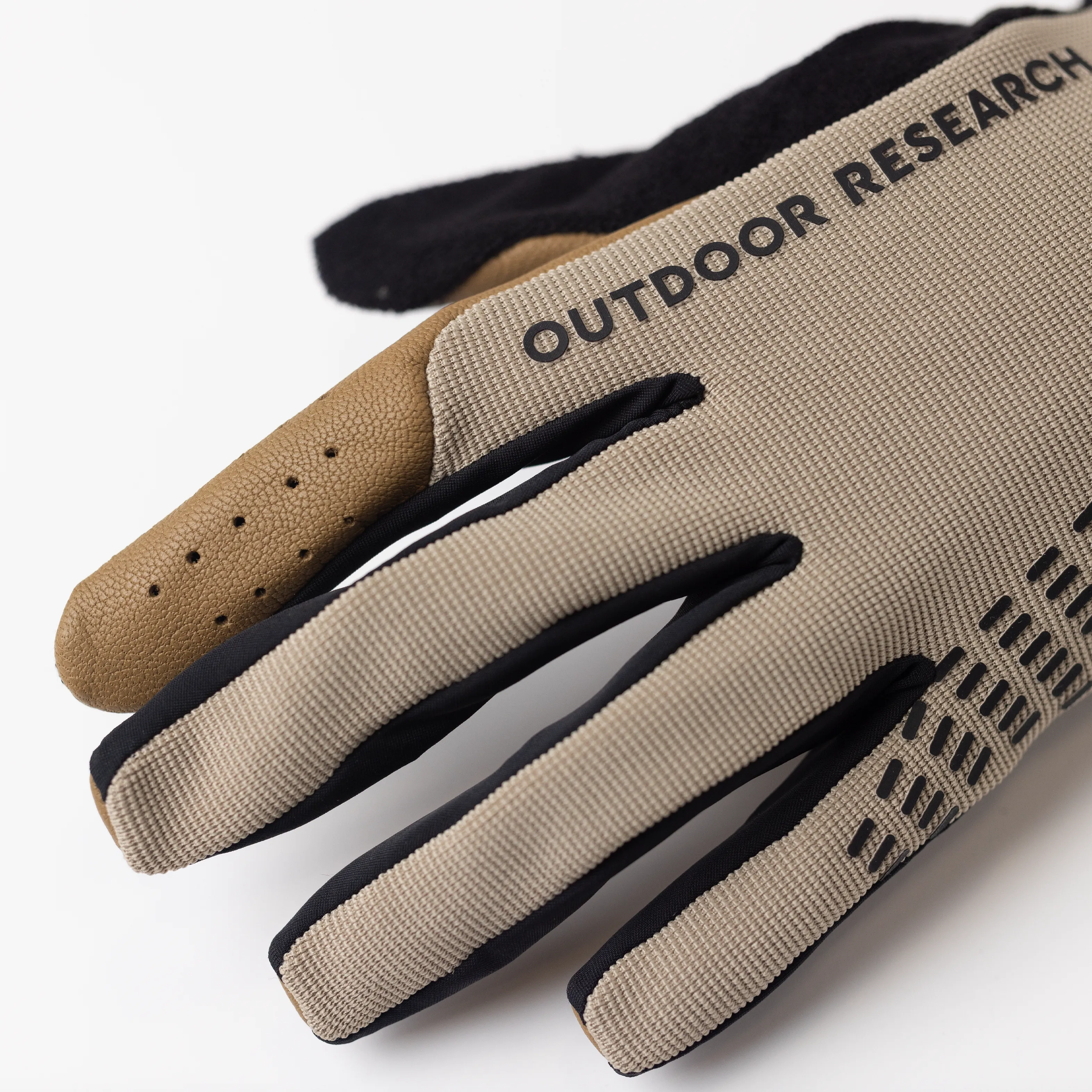 Freewheel Leather Palm Bike Gloves