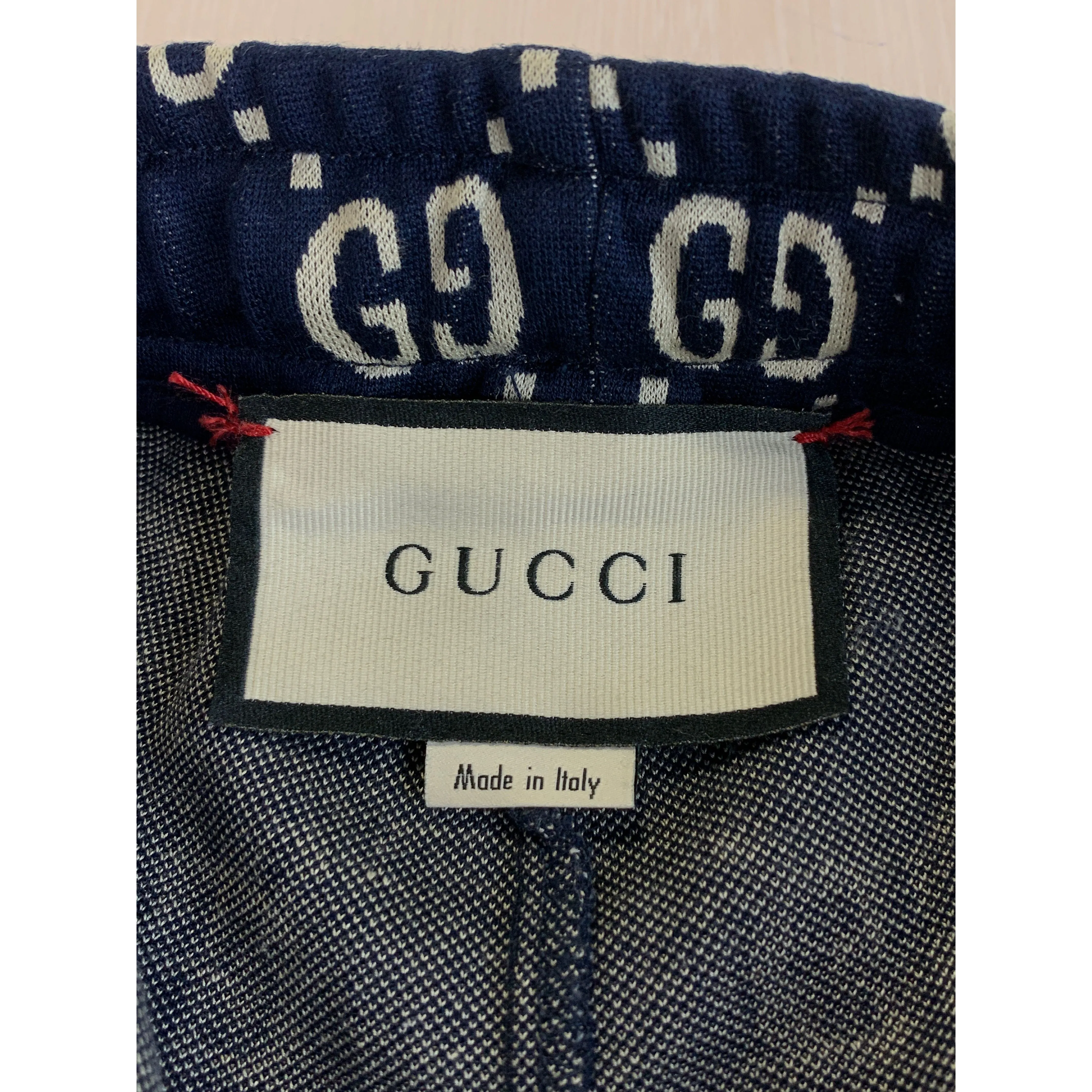 #GUCCI/Pants/XS/NVY/Polyester/All Over Print