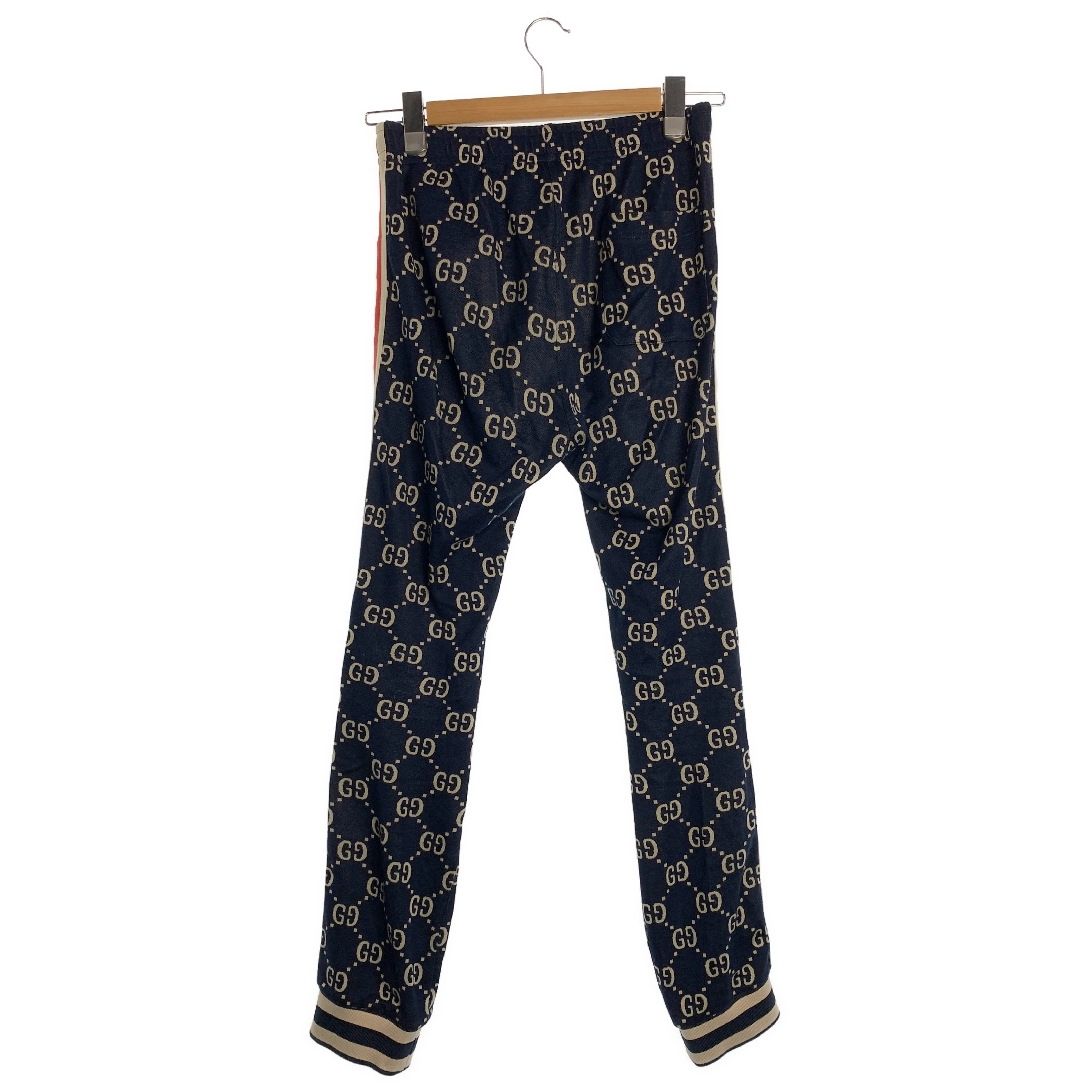 #GUCCI/Pants/XS/NVY/Polyester/All Over Print