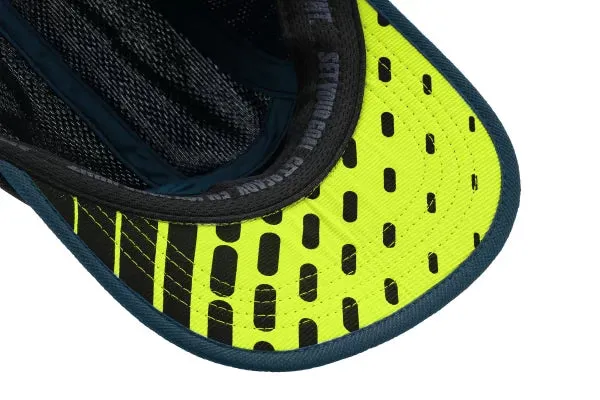 INCYLENCE Running Cap Black Fluro