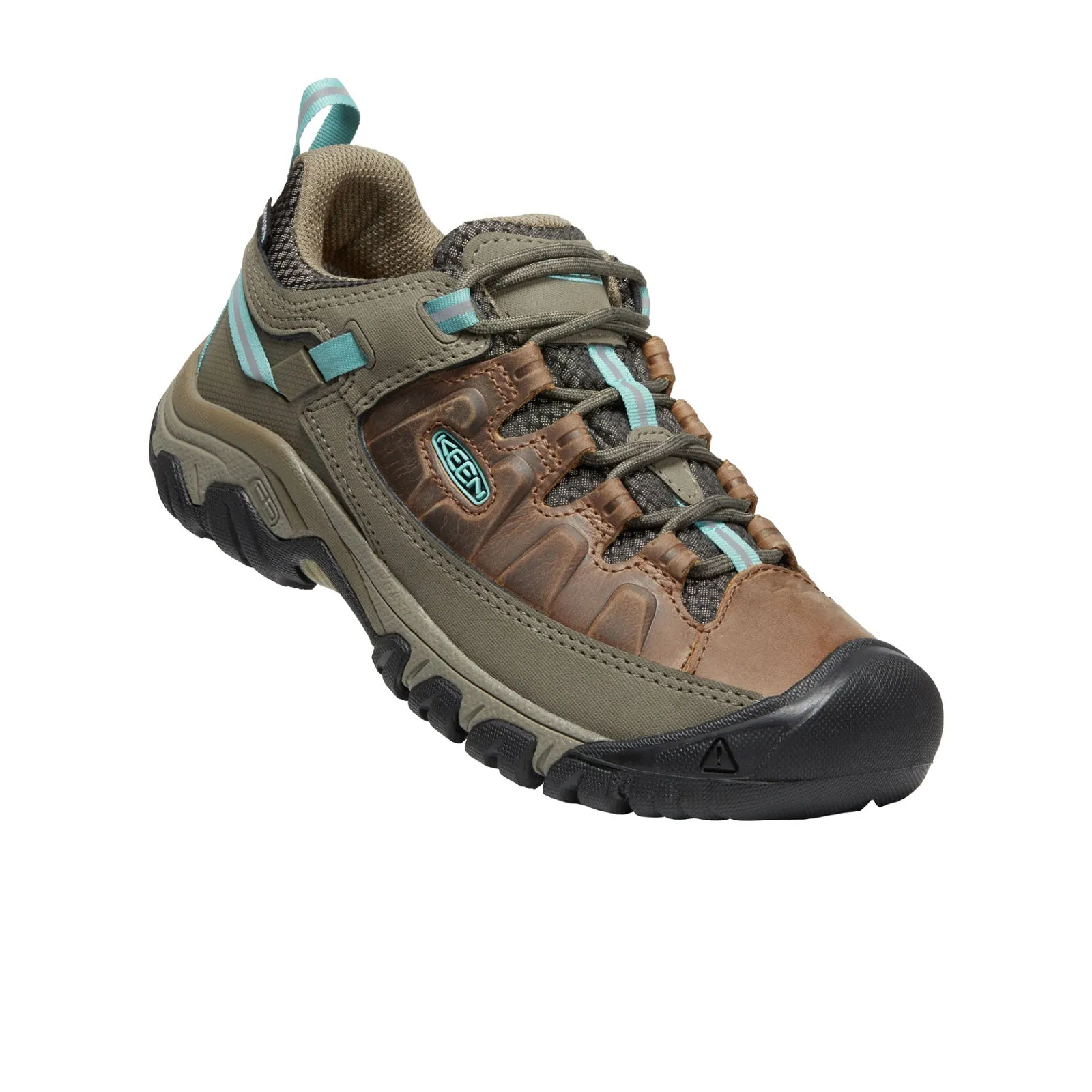 Keen Targhee III Waterproof Low Hiking Shoe (Women) - Toasted Coconut/Porcelain