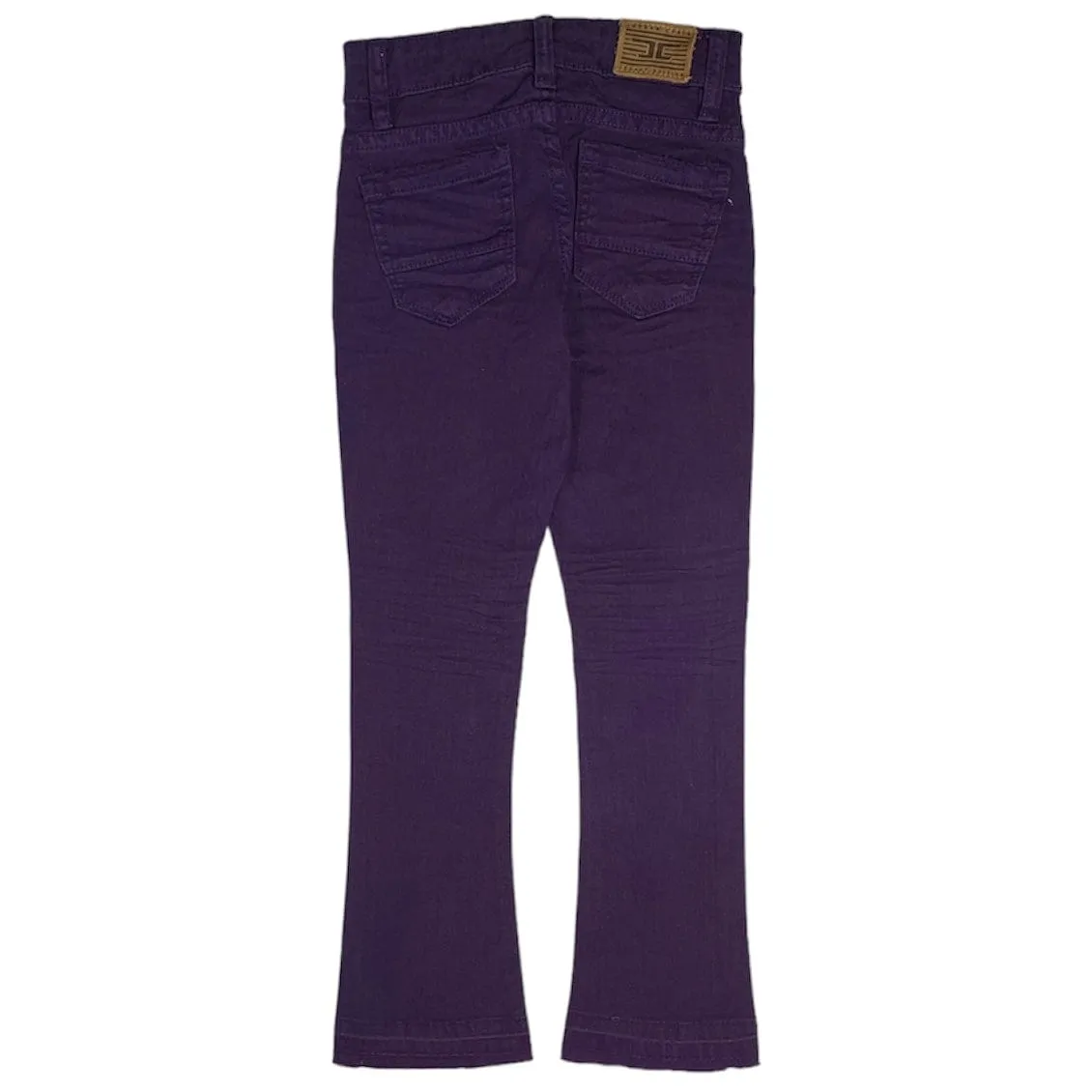 Kids Jordan Craig Martin Stacked Tribeca Twill Pants (Purple) JTF956RK