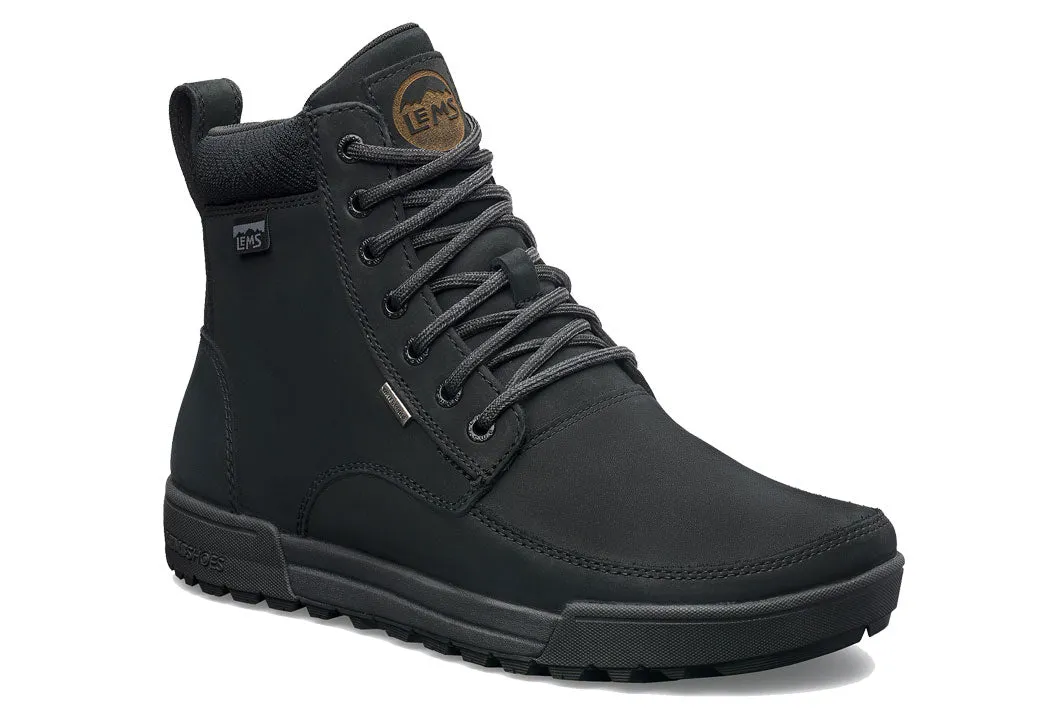 Lems - Waterproof Boulder Boot Summit - Coal (Unisex)