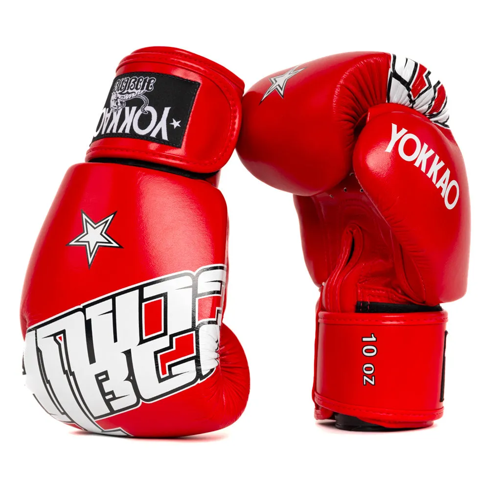 Lettering Boxing Gloves