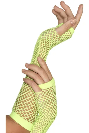 Long Fishnet Gloves