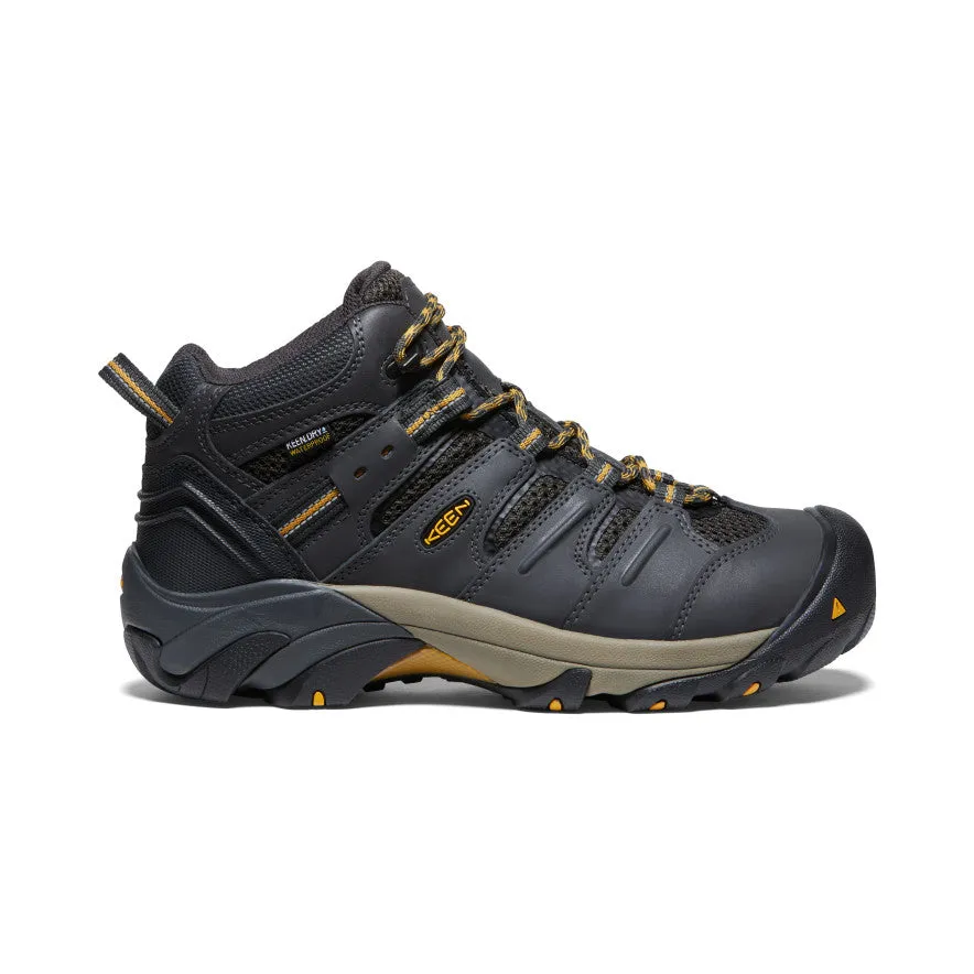 Men's Lansing Mid Waterproof (Steel Toe)  |  Raven/Tawny Olive