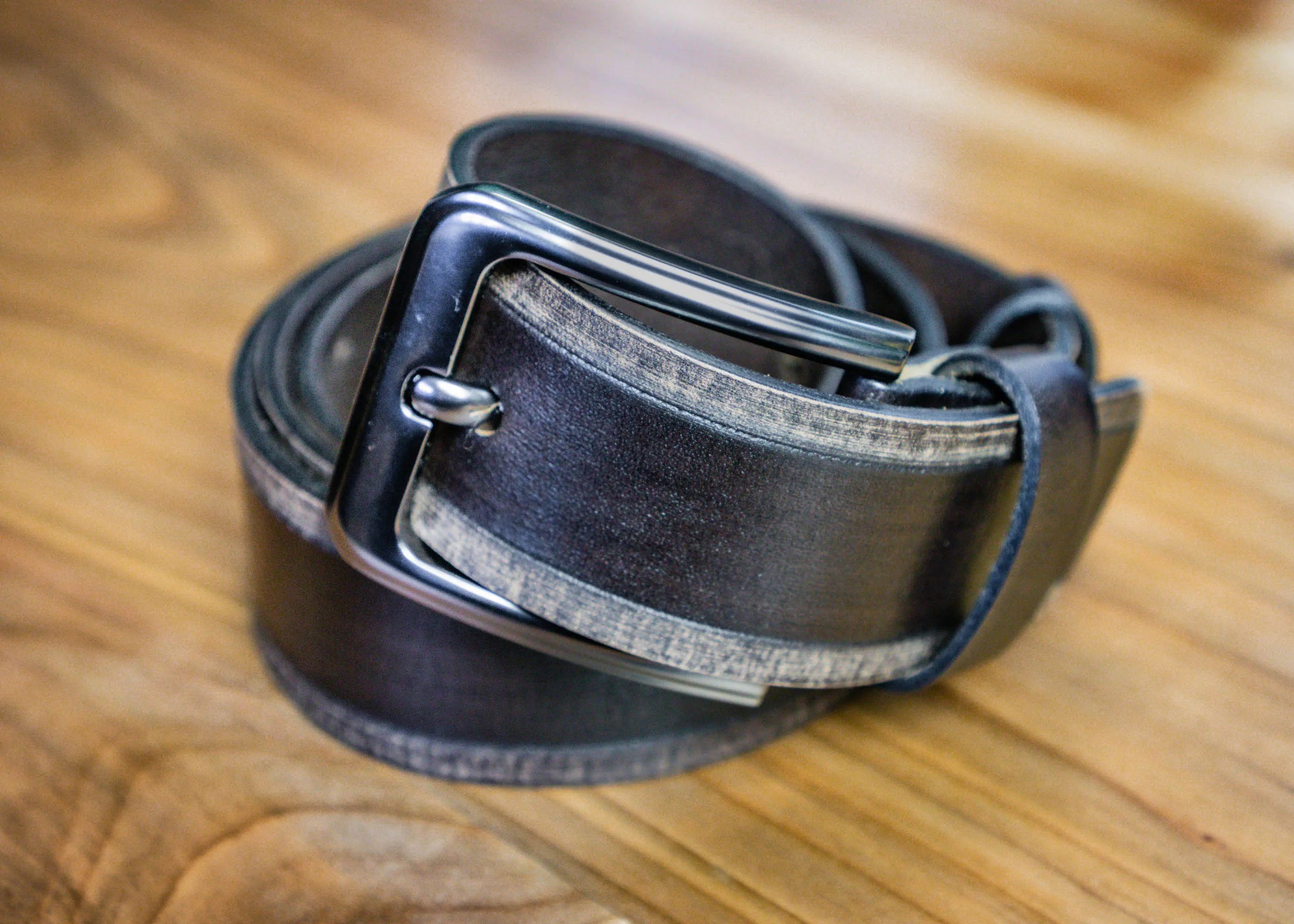 Men’s Leather Designer Belt Story | Handcrafted | Vintage Brown