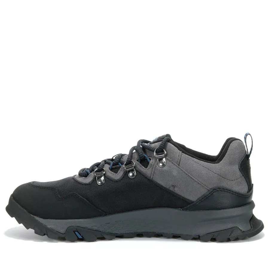 Mens Lincoln Peak Waterproof Low - Black Mesh