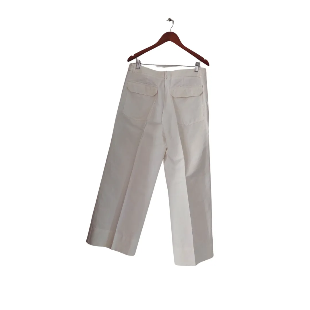 Next Tailored White Wide Leg Pants | Pre loved |