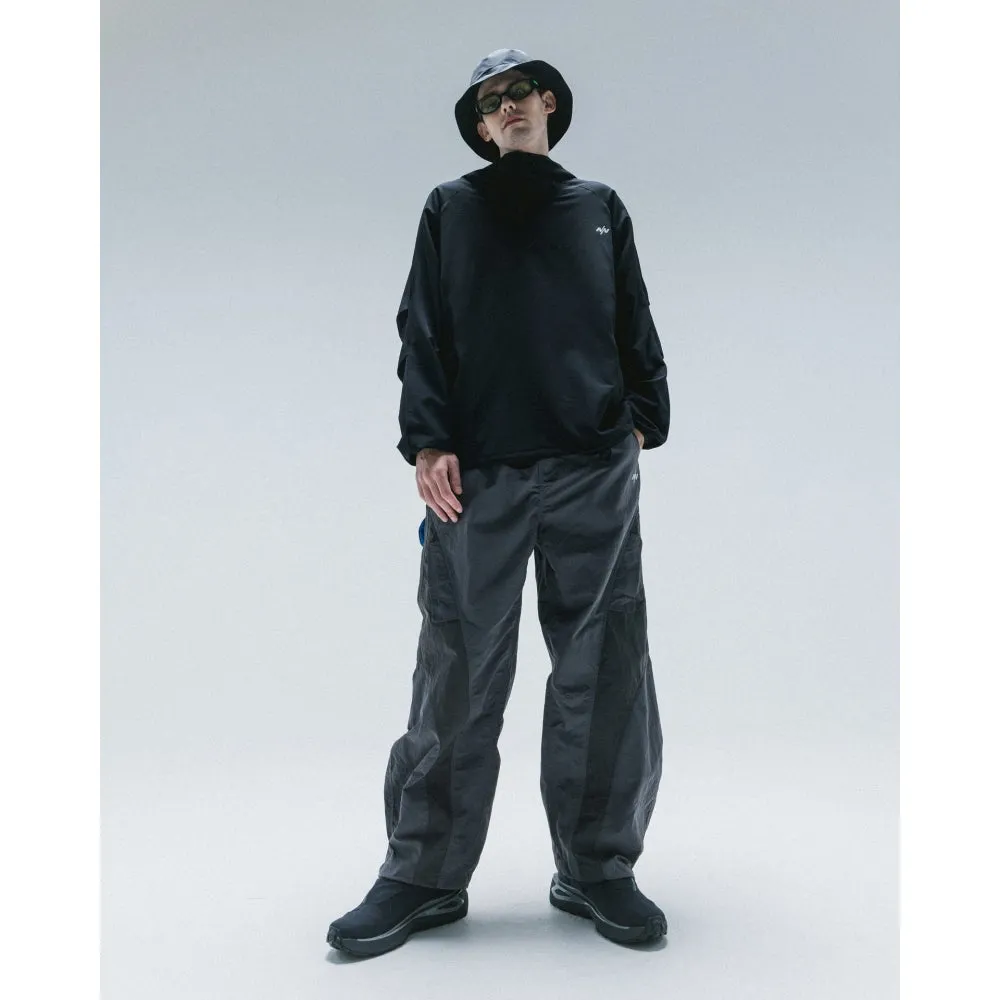 NINE POINT NINE GRADE ANKLE BREAKER PANTS-BLACK