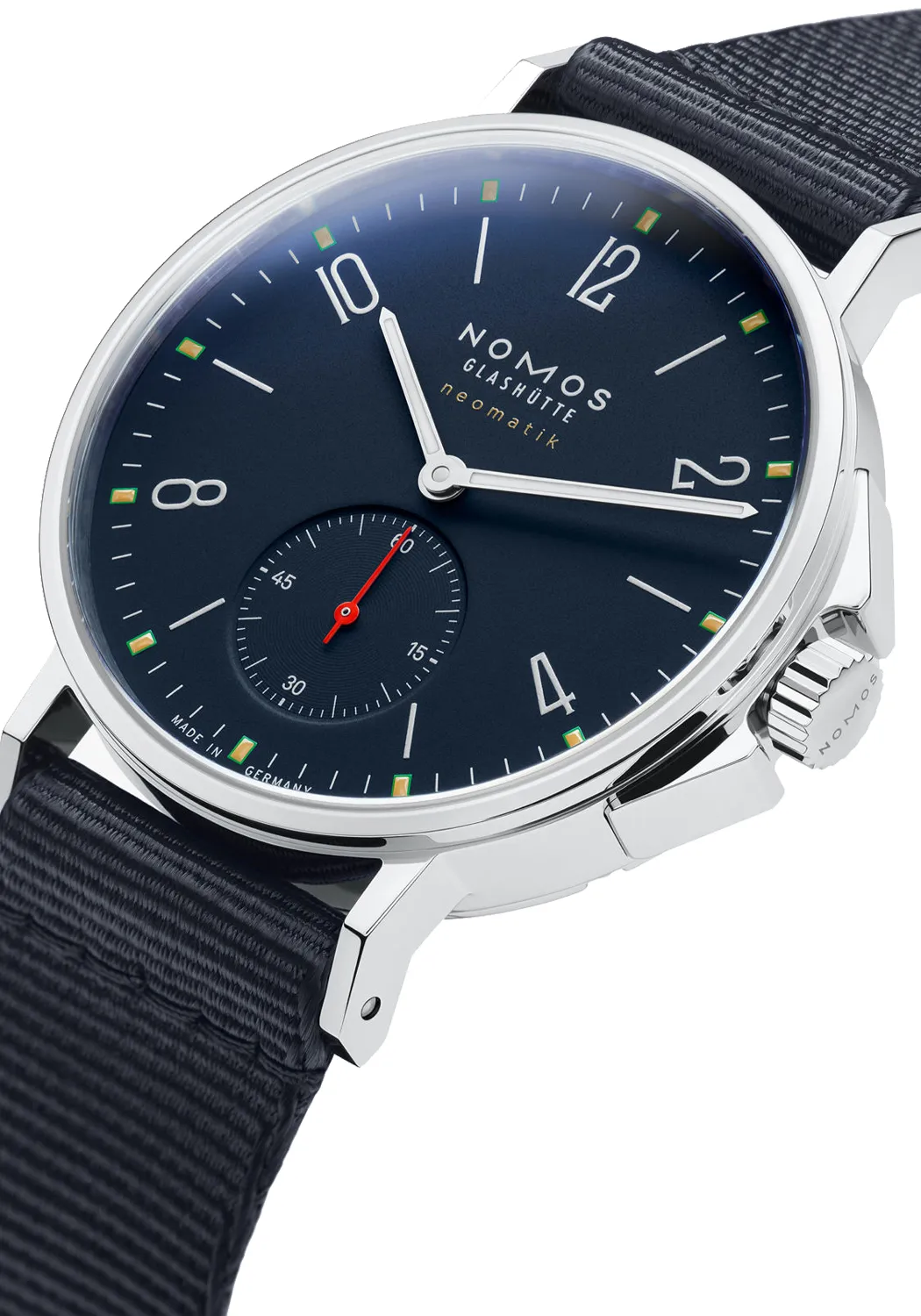 NOMOS Ahoi Neomatik Atlantic 36mm Clear Back | Ref. 567