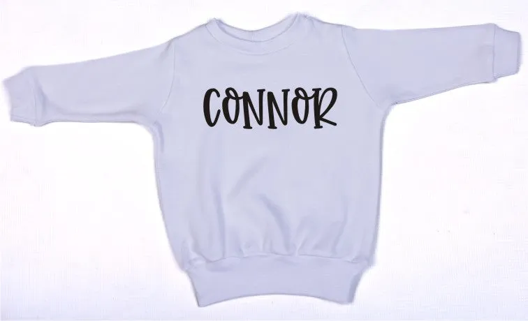 Personalised Baby Sweatshirt