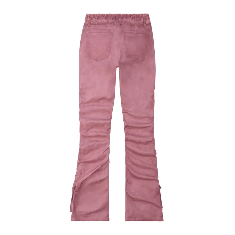 Pigment Dyed Utility Twill Pants - Misty Pink