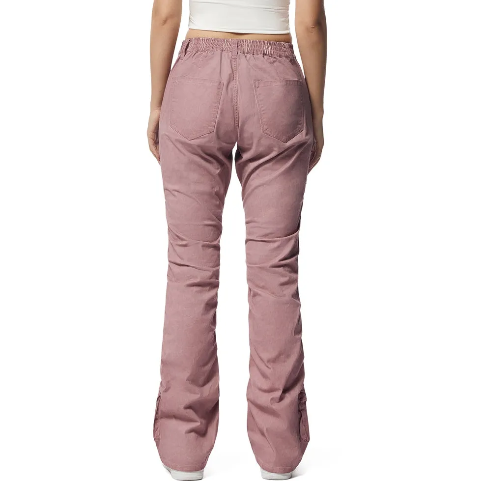 Pigment Dyed Utility Twill Pants - Misty Pink