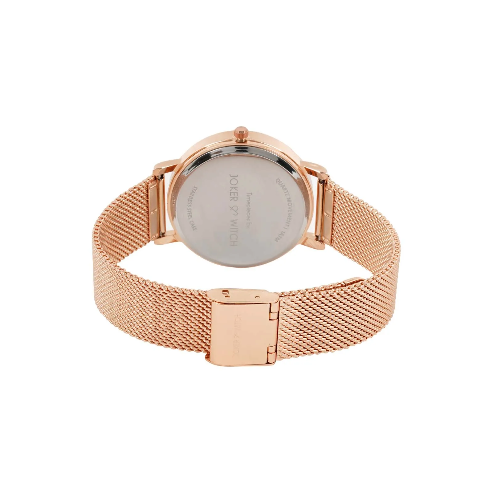 Pink Tea Rosegold Watch Bracelet Stack