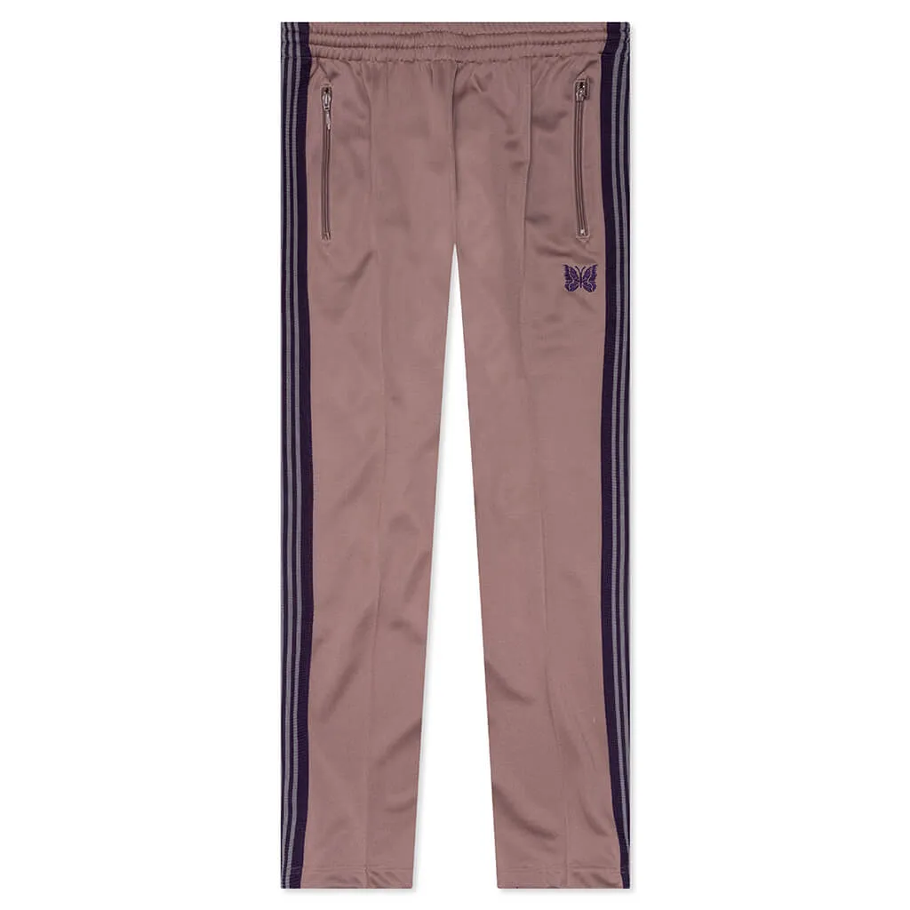 Poly Smooth Narrow Track Pant - Taupe