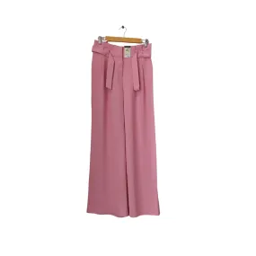 Primark Pink Wide-leg Belted Pants | Brand New |