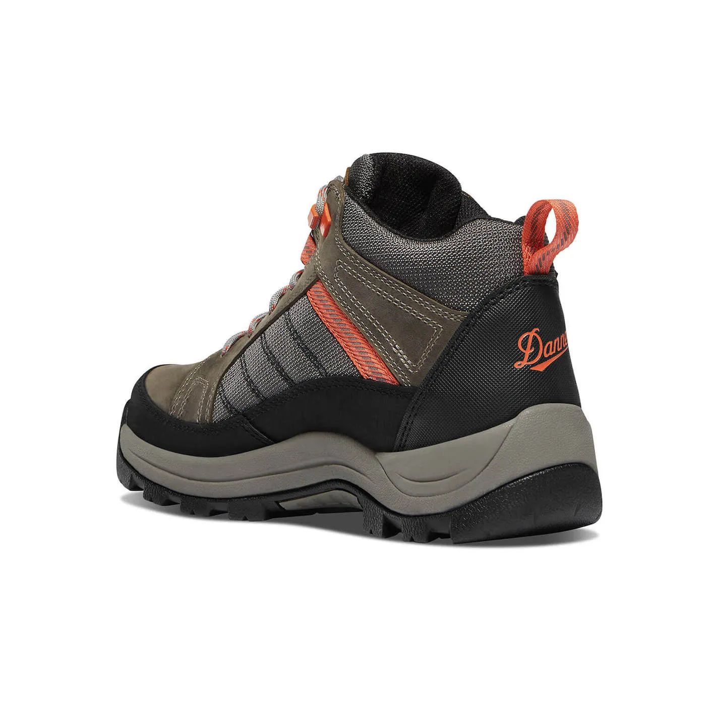 Riverside 3' Women's Steel-Toe Boot Gray/Orange WP