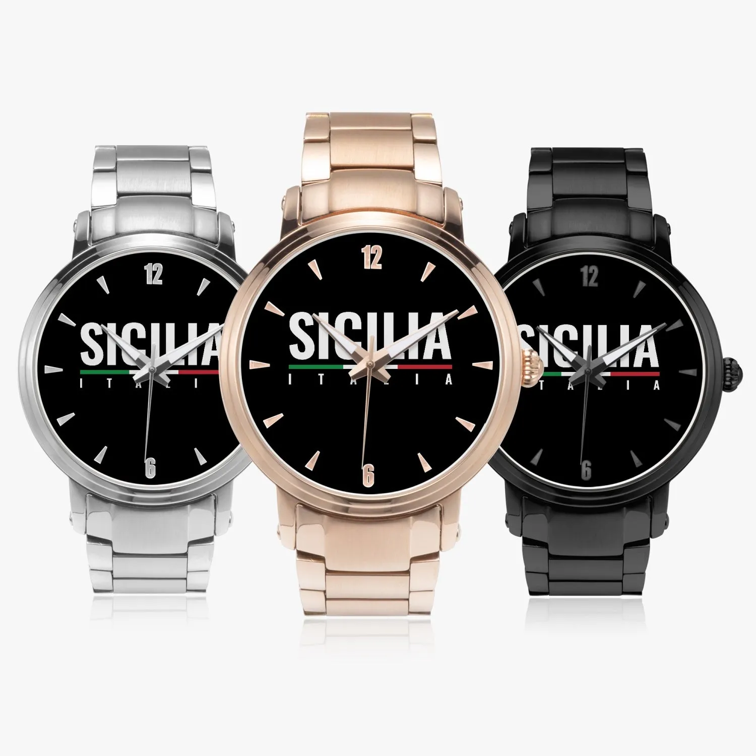 Sicilia Italia Automatic Movement Watch - Premium Stainless Steel