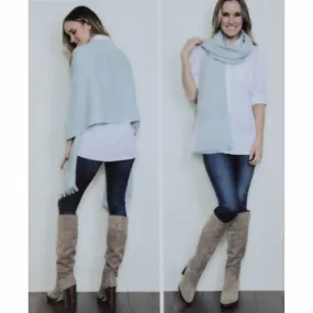 Simply Noelle Top Stitch Wrap Scarf