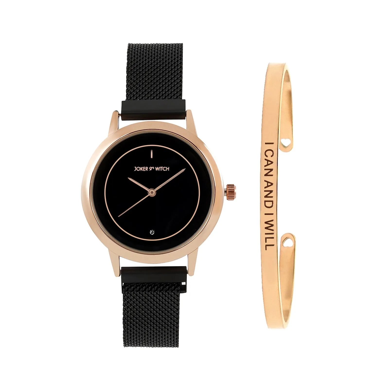 Stella Rosegold Watch Bracelet Stack