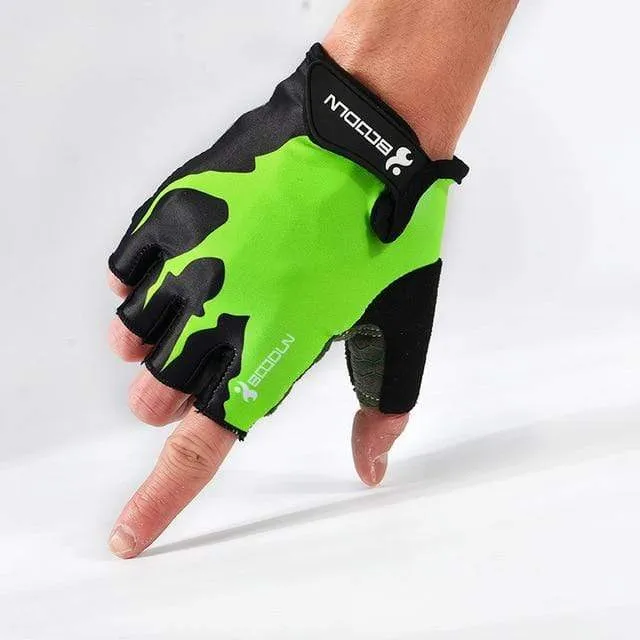 Summer Shockproof Cycling Gloves Half Finger Outdoor MTB Road Bike Bicycle Gloves Sports Mitten for Children Men Women