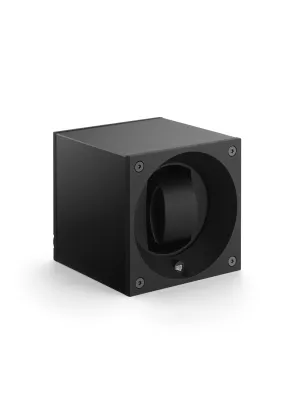 SwissKubiK Single Masterbox Black Aluminum Watch Winder