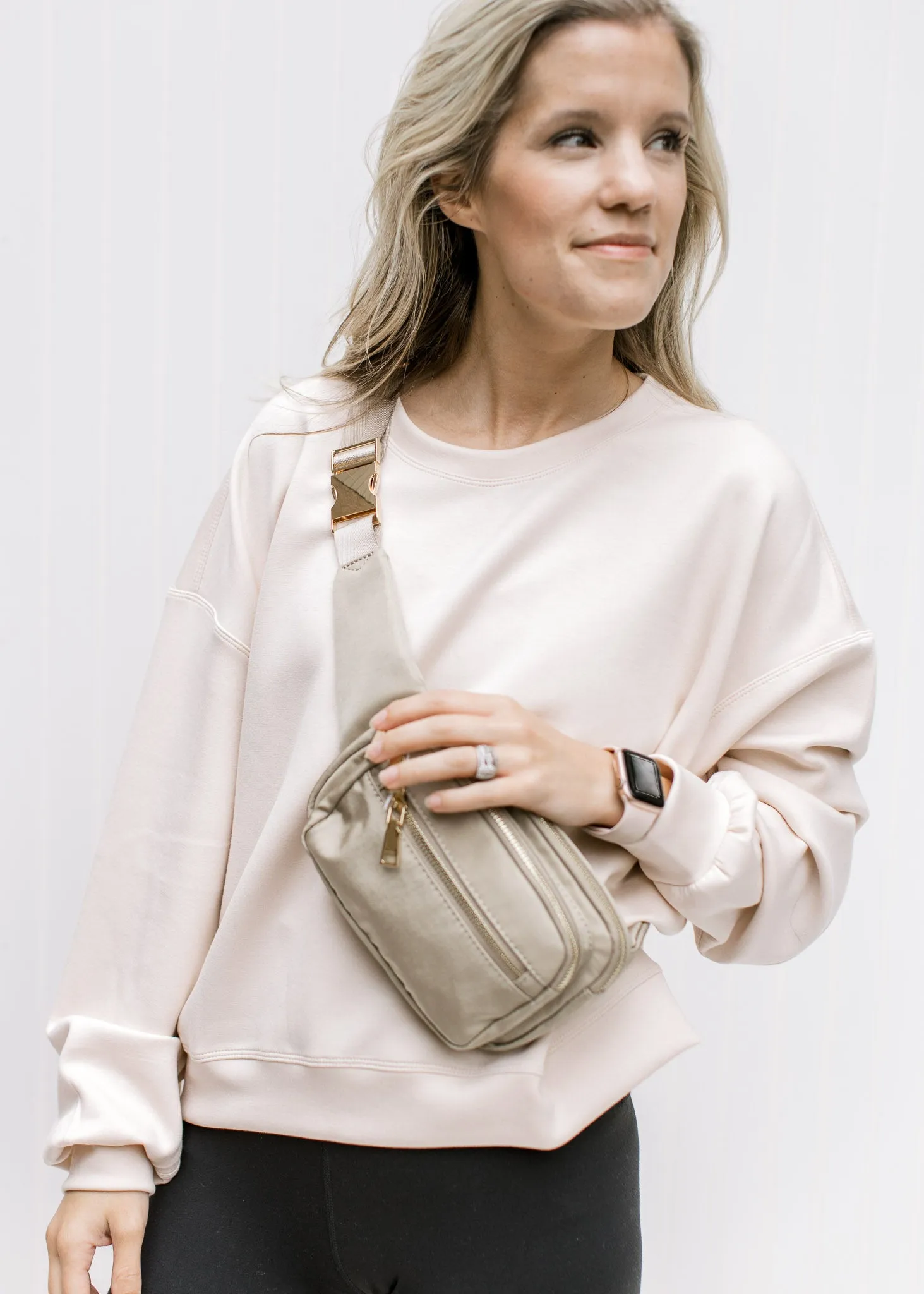 Taupe Belt Bag